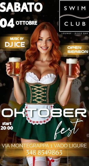 oktoberfest club party event post design template